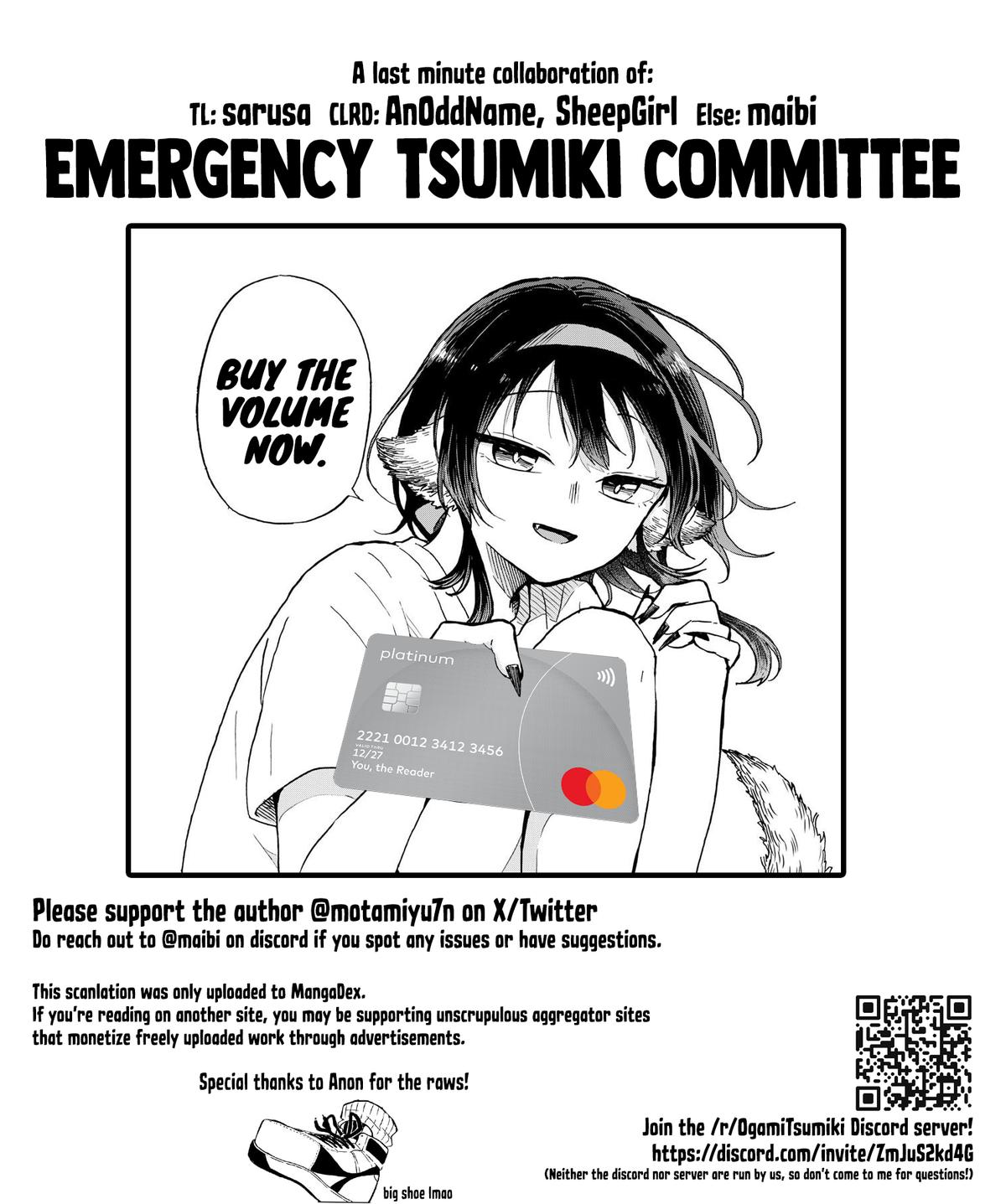 Ogami Tsumiki to Ki Nichijou. Chap 15 - Next Chap 16