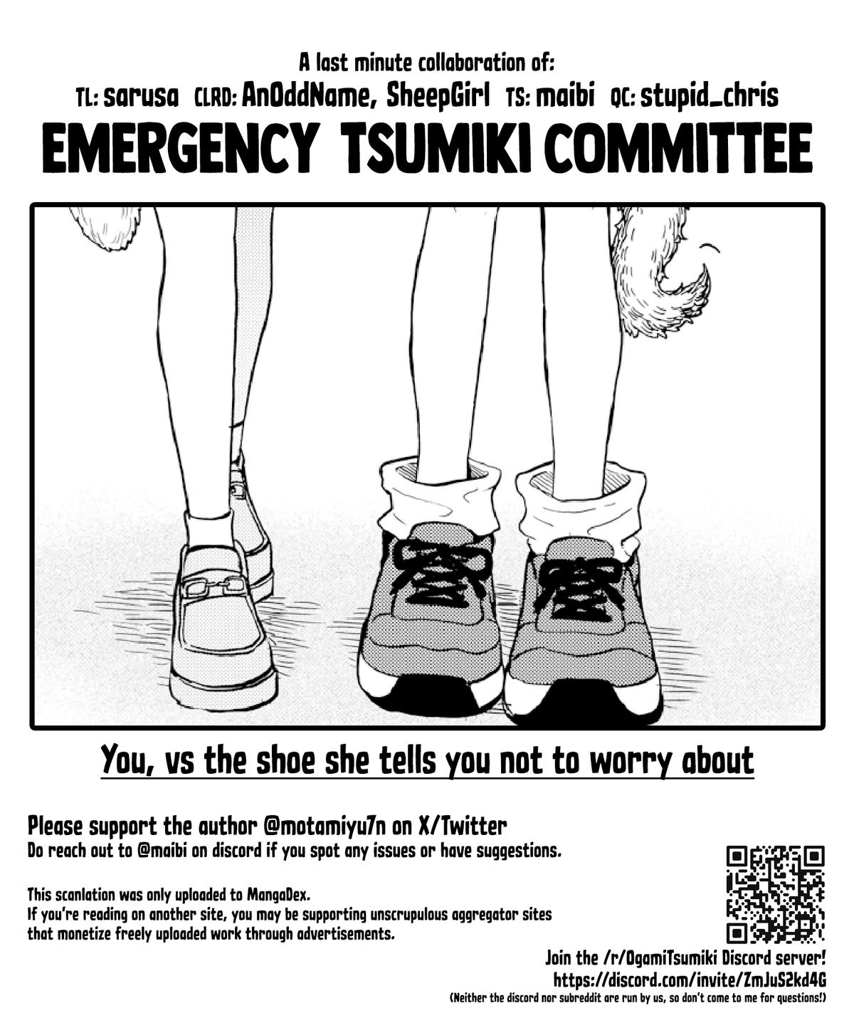 Ogami Tsumiki to Ki Nichijou. Chap 19 - Next Chap 20