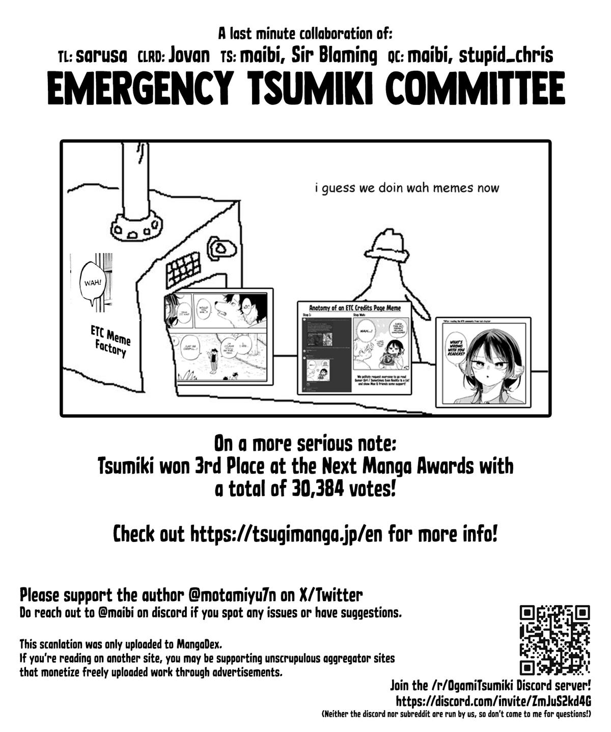 Ogami Tsumiki to Ki Nichijou. Chap 37 - Next Chap 38