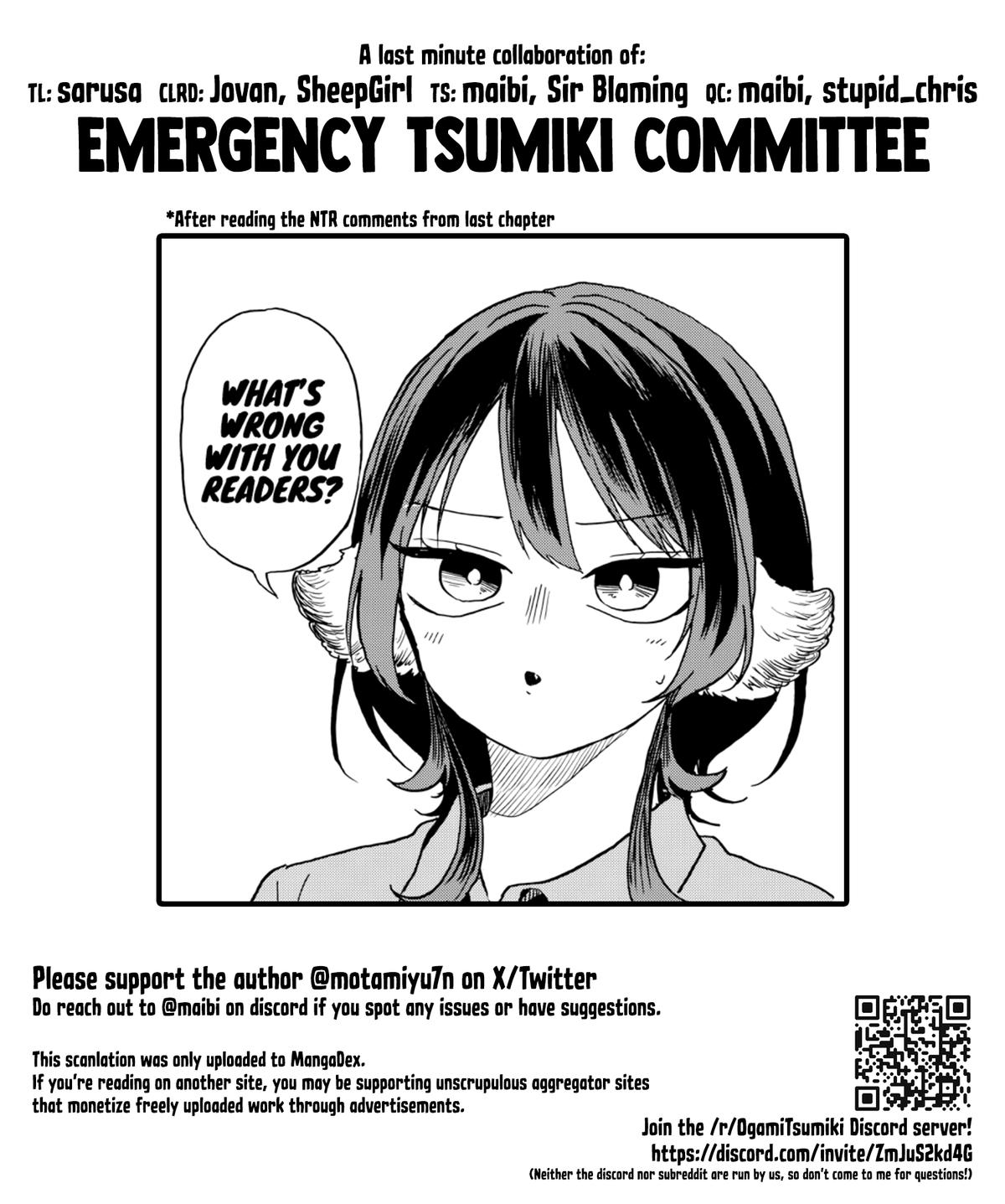 Ogami Tsumiki to Ki Nichijou. Chap 36 - Next Chap 37