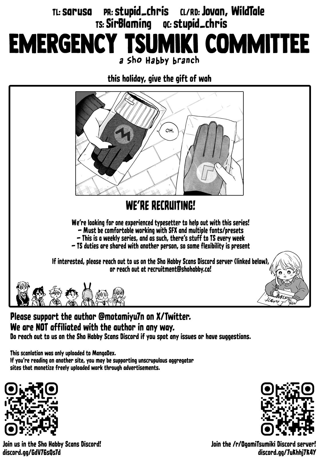Ogami Tsumiki to Ki Nichijou. Chap 49 - Next Chap 50