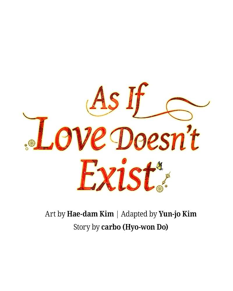 As If Love Doesn't Exist Chap 50 - Next Chap 51
