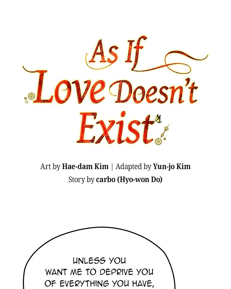 As If Love Doesn't Exist Chap 74 - Next Chap 75