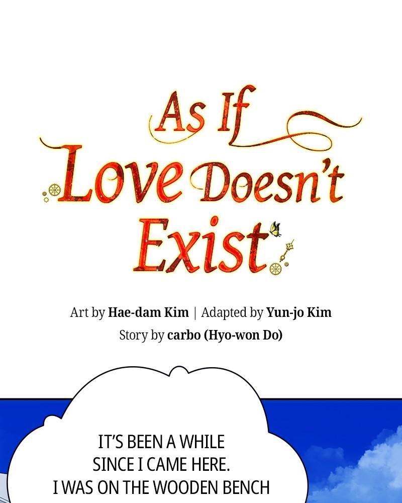 As If Love Doesn't Exist Chap 75 - Next Chap 76
