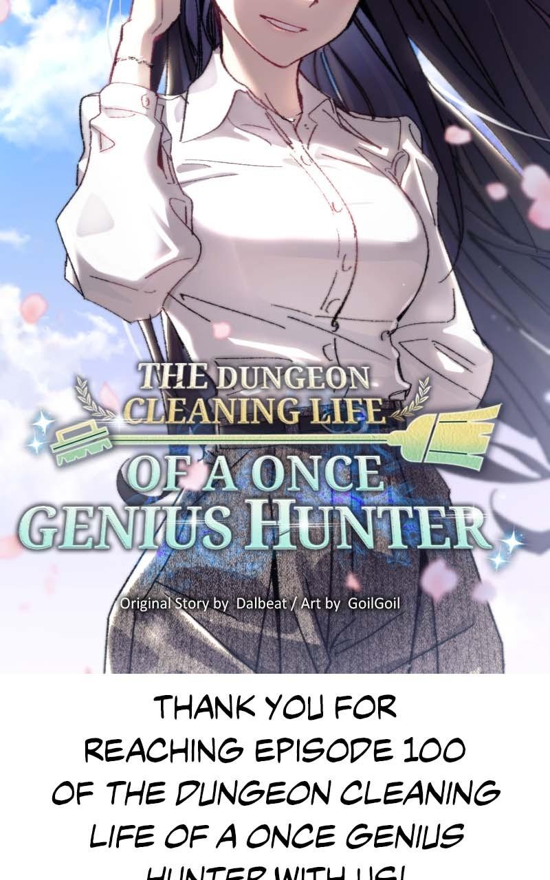 The Dungeon Cleaning Life of a Once Genius Hunter Chap 100 - Next Chap 101