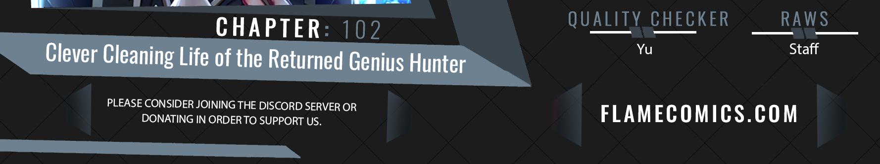 The Dungeon Cleaning Life of a Once Genius Hunter Chap 102 - Next Chap 103