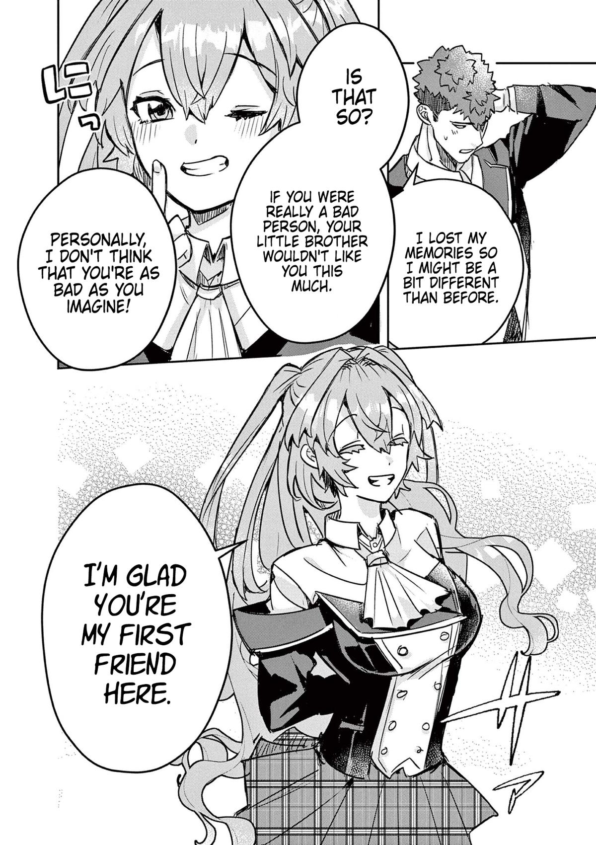 Nichiasa Suki no Otaku ga Akuyaku Seito ni Tensei shita Kekka, Hametsu Flag ga Houkai shiteiku Ken ni Tsuite Chap 4 - Next Chap 5