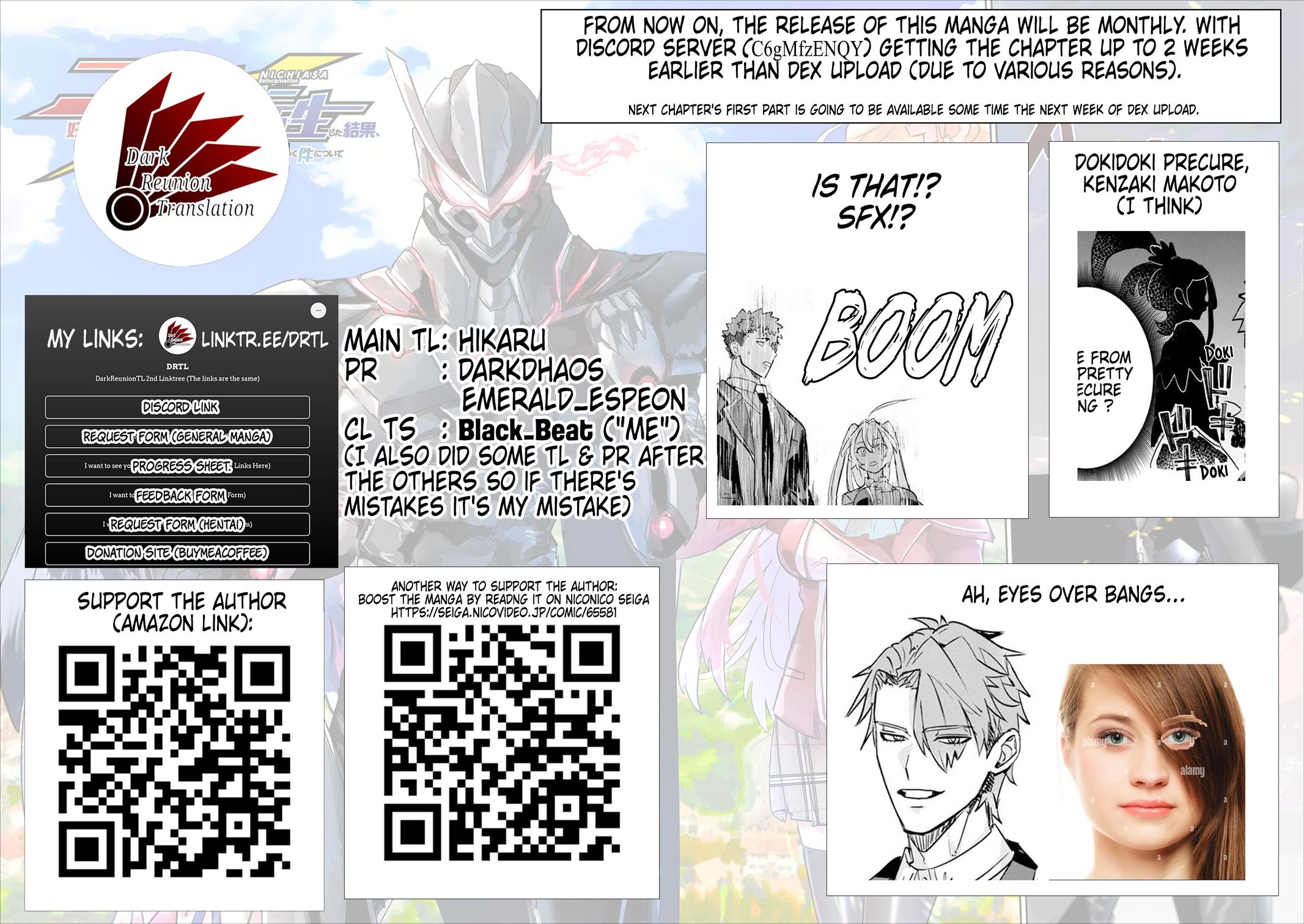 Nichiasa Suki no Otaku ga Akuyaku Seito ni Tensei shita Kekka, Hametsu Flag ga Houkai shiteiku Ken ni Tsuite Chap 4 - Next Chap 5