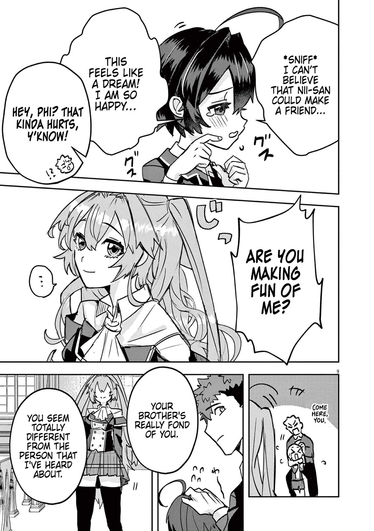 Nichiasa Suki no Otaku ga Akuyaku Seito ni Tensei shita Kekka, Hametsu Flag ga Houkai shiteiku Ken ni Tsuite Chap 4 - Next Chap 5