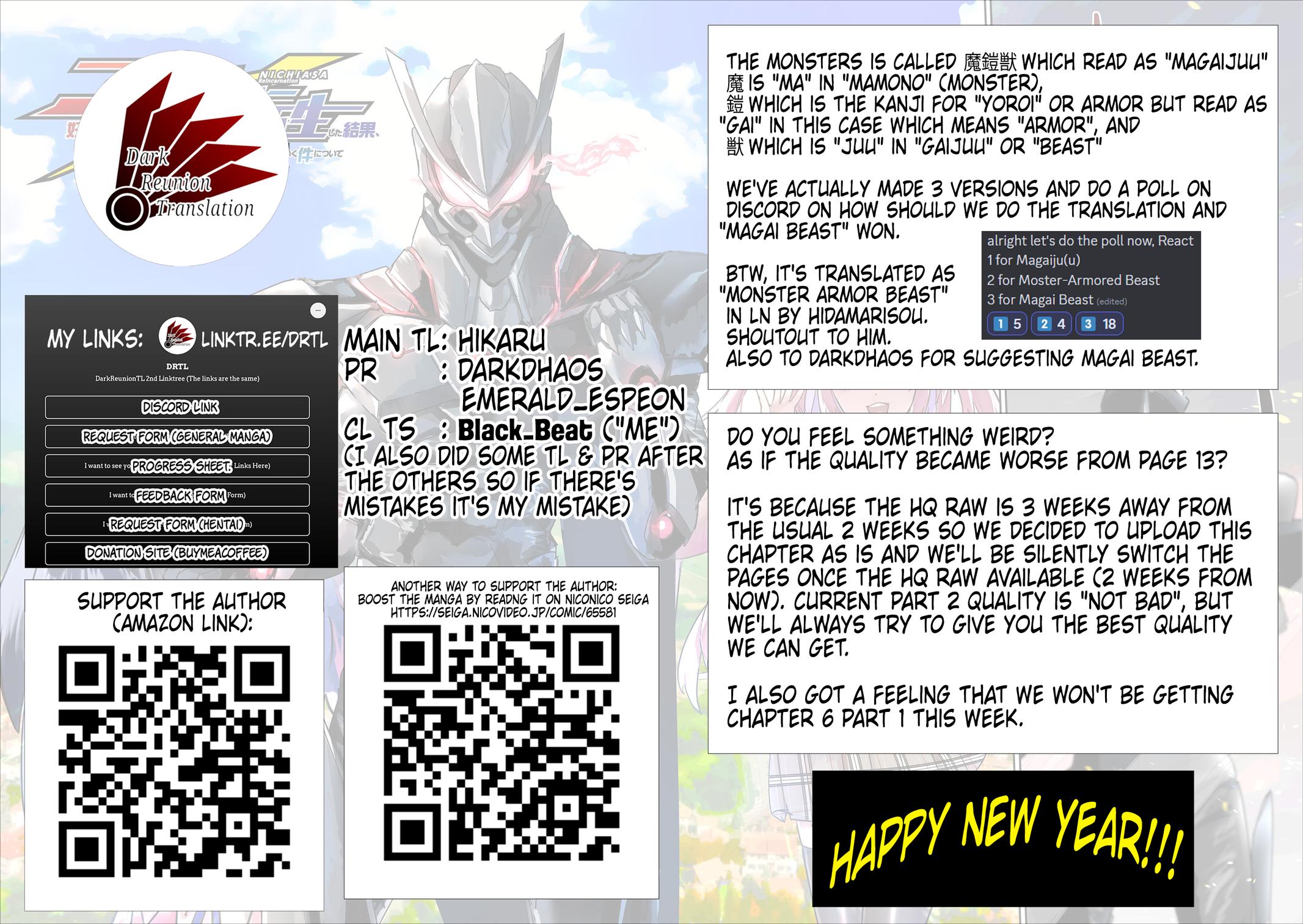 Nichiasa Suki no Otaku ga Akuyaku Seito ni Tensei shita Kekka, Hametsu Flag ga Houkai shiteiku Ken ni Tsuite Chap 5 - Next Chap 6