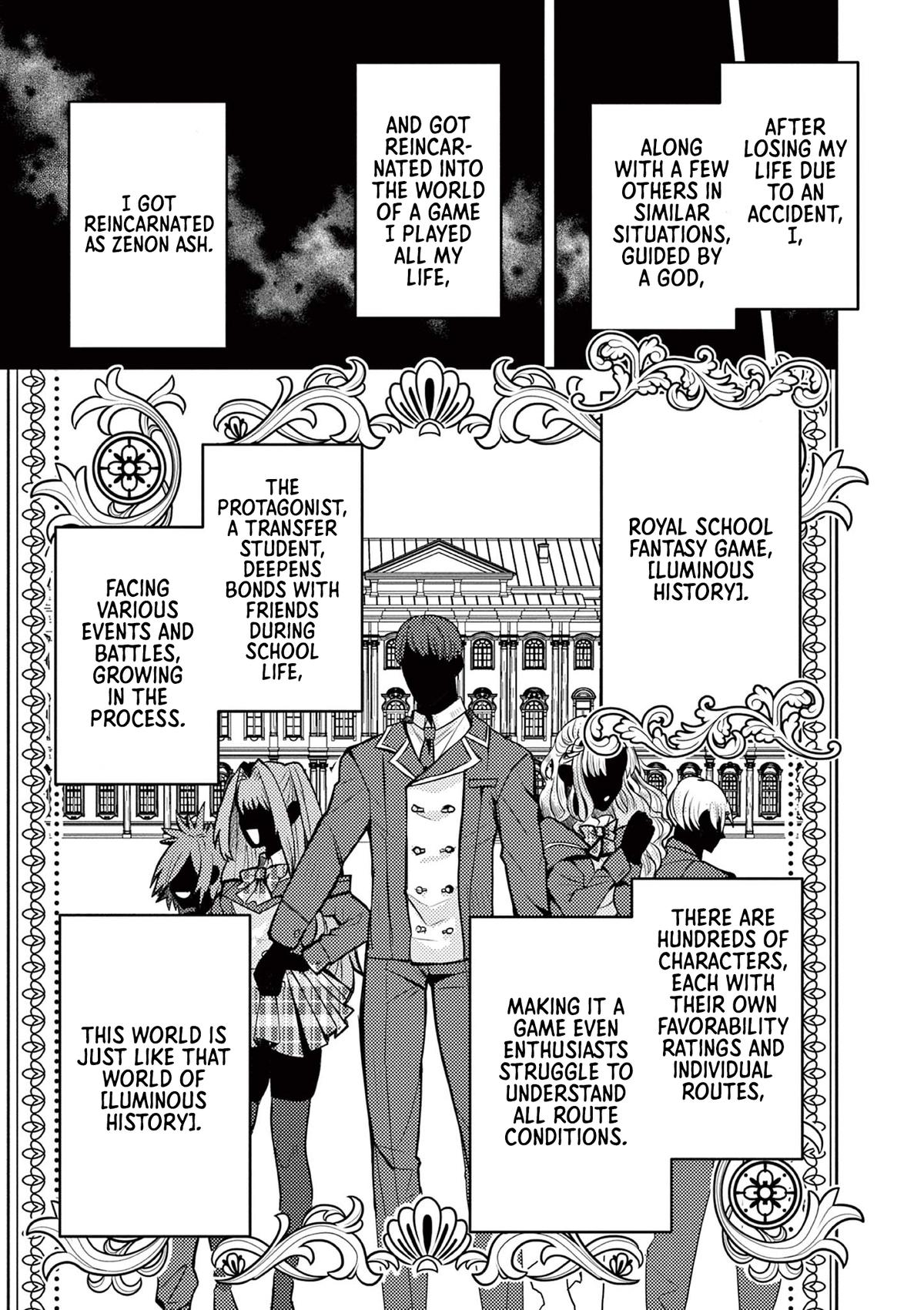 Nichiasa Suki no Otaku ga Akuyaku Seito ni Tensei shita Kekka, Hametsu Flag ga Houkai shiteiku Ken ni Tsuite Chap 1 - Next Chap 2