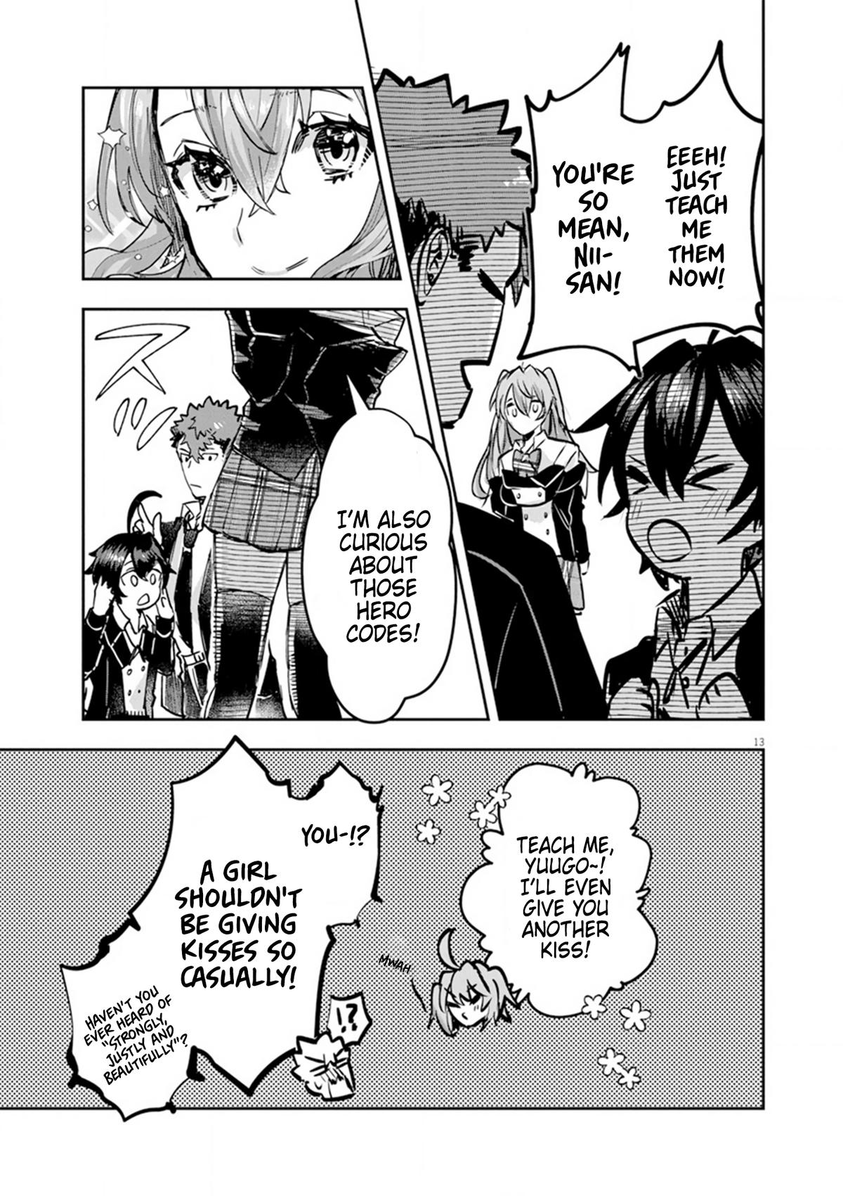 Nichiasa Suki no Otaku ga Akuyaku Seito ni Tensei shita Kekka, Hametsu Flag ga Houkai shiteiku Ken ni Tsuite Chap 10 - Next Chap 11