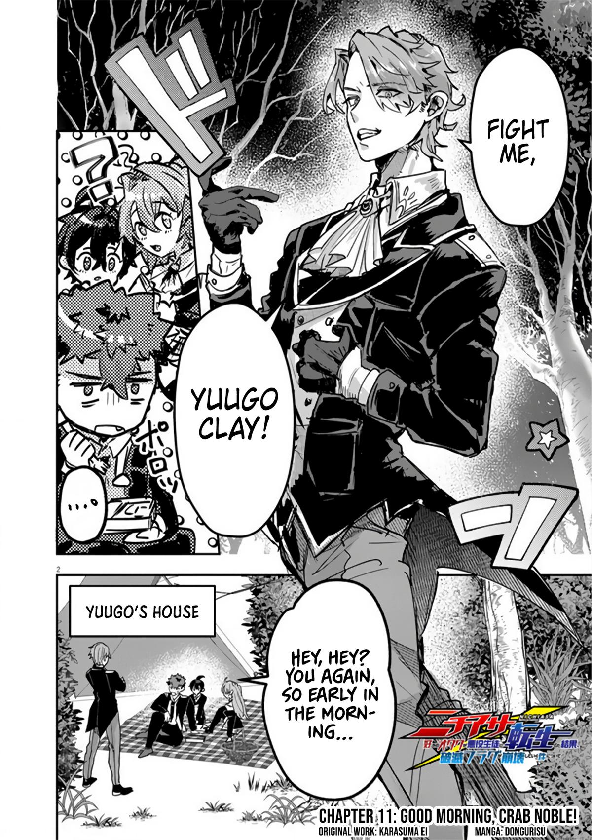 Nichiasa Suki no Otaku ga Akuyaku Seito ni Tensei shita Kekka, Hametsu Flag ga Houkai shiteiku Ken ni Tsuite Chap 11 - Next Chap 12