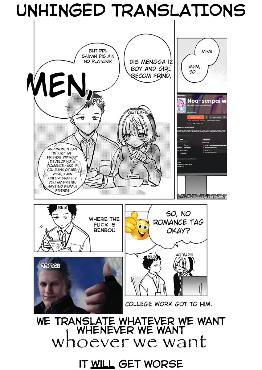 Noa-senpai wa Tomodachi. Chap 3 - Next Chap 4