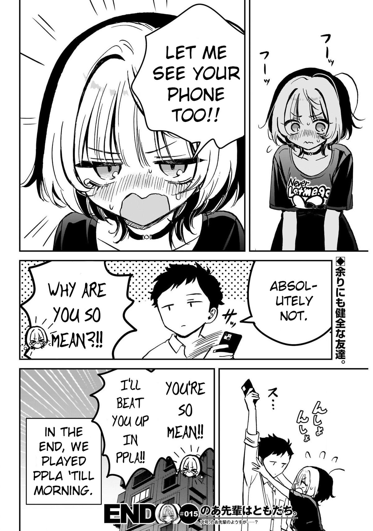 Noa-senpai wa Tomodachi. Chap 15 - Next Chap 16