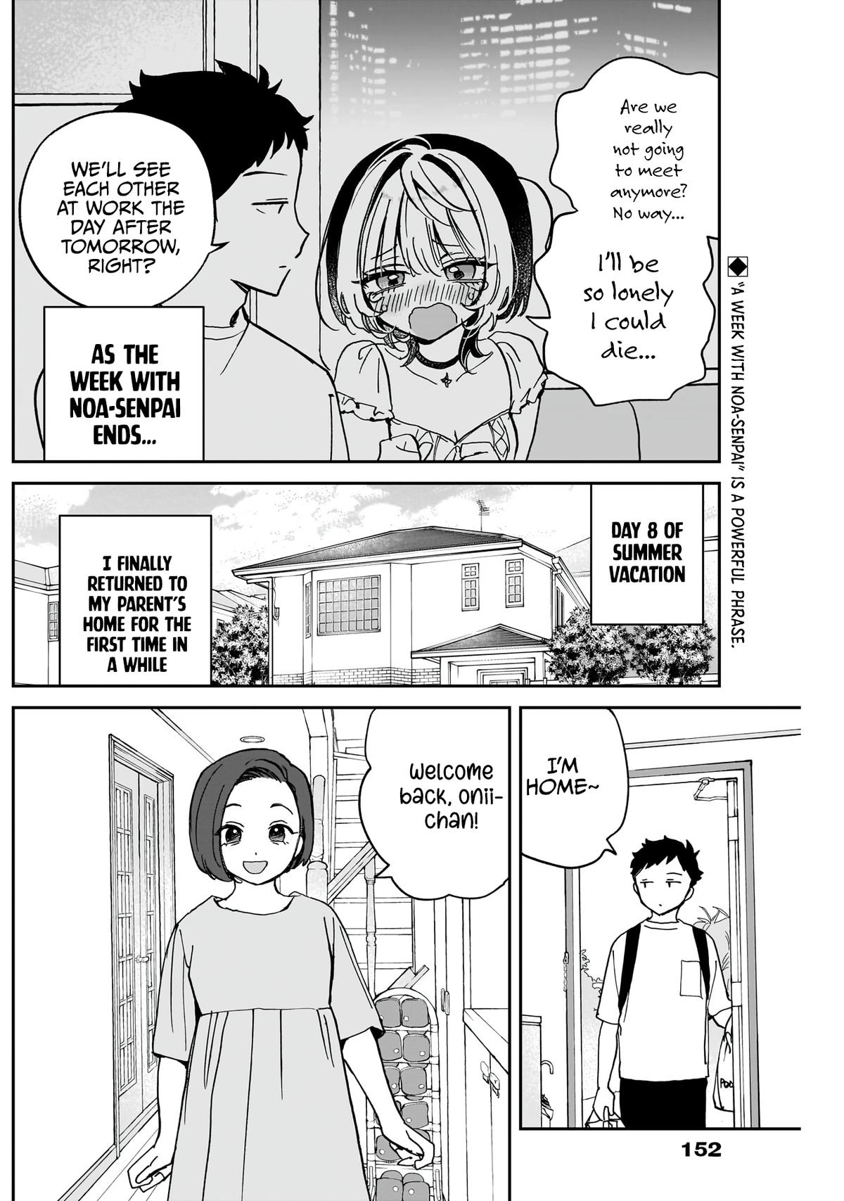 Noa-senpai wa Tomodachi. Chap 37 - Next Chap 38