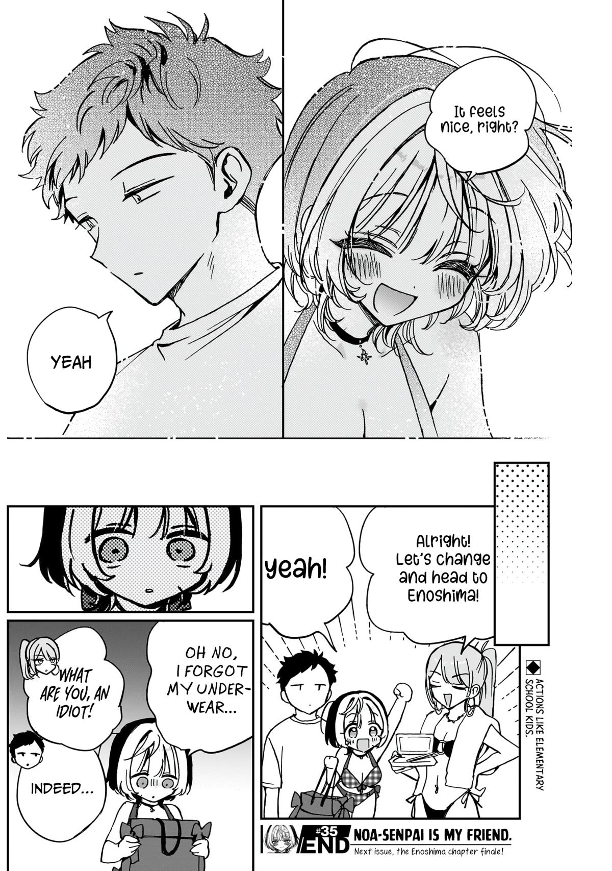 Noa-senpai wa Tomodachi. Chap 35 - Next Chap 36