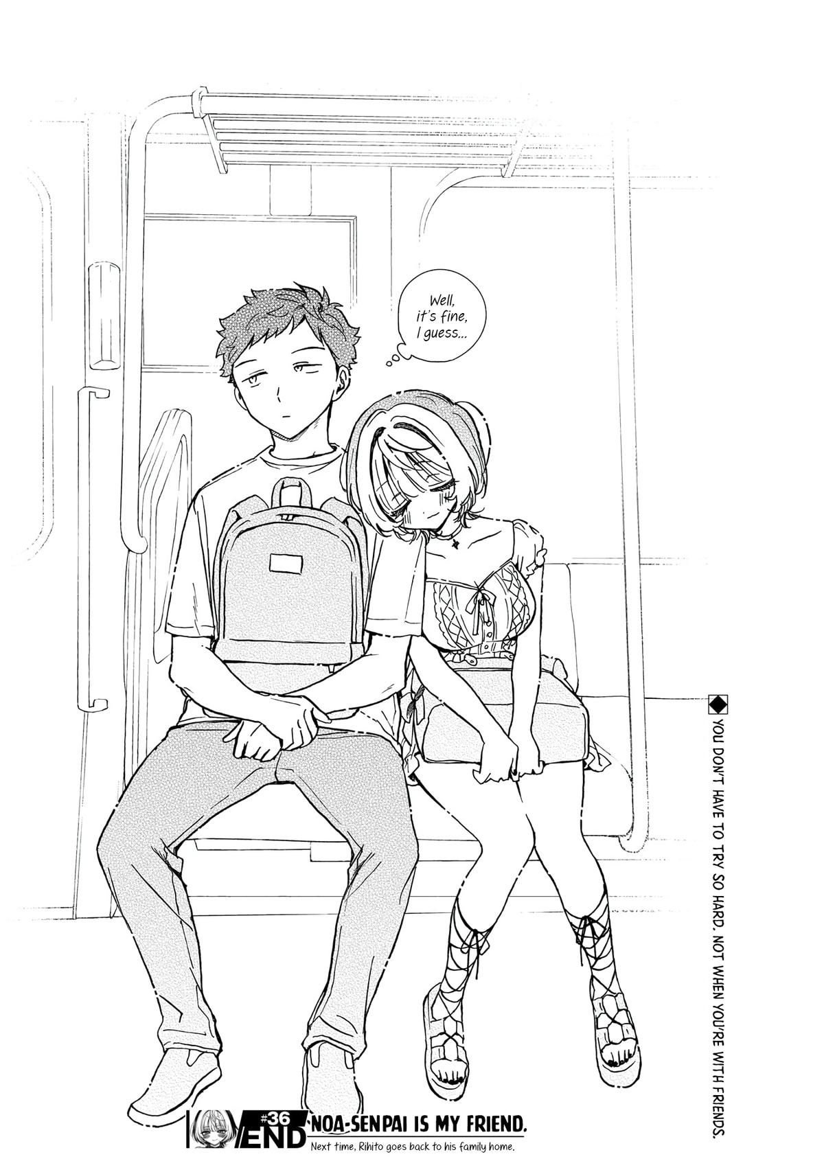 Noa-senpai wa Tomodachi. Chap 36 - Next Chap 37