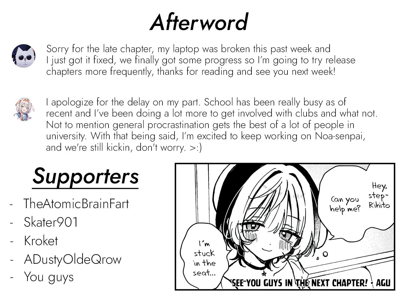 Noa-senpai wa Tomodachi. Chap 36 - Next Chap 37