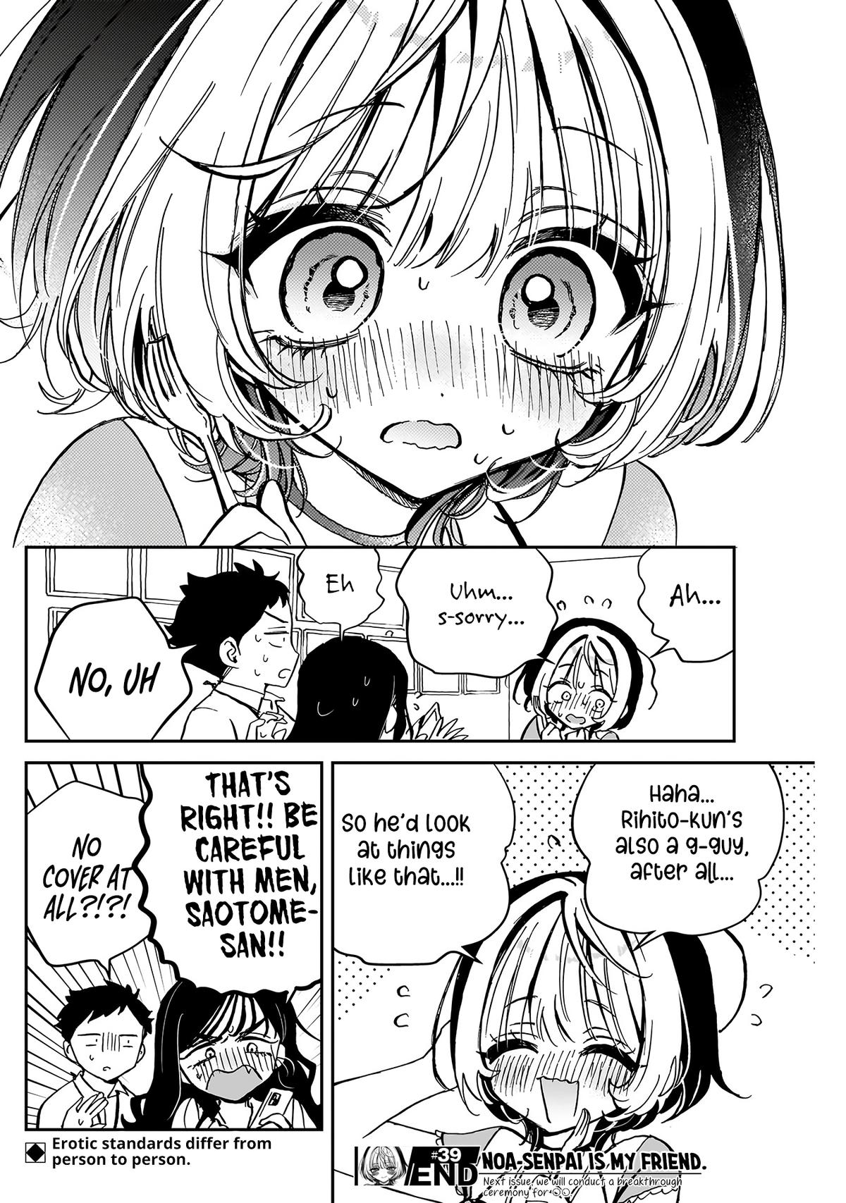 Noa-senpai wa Tomodachi. Chap 39 - Next Chap 40