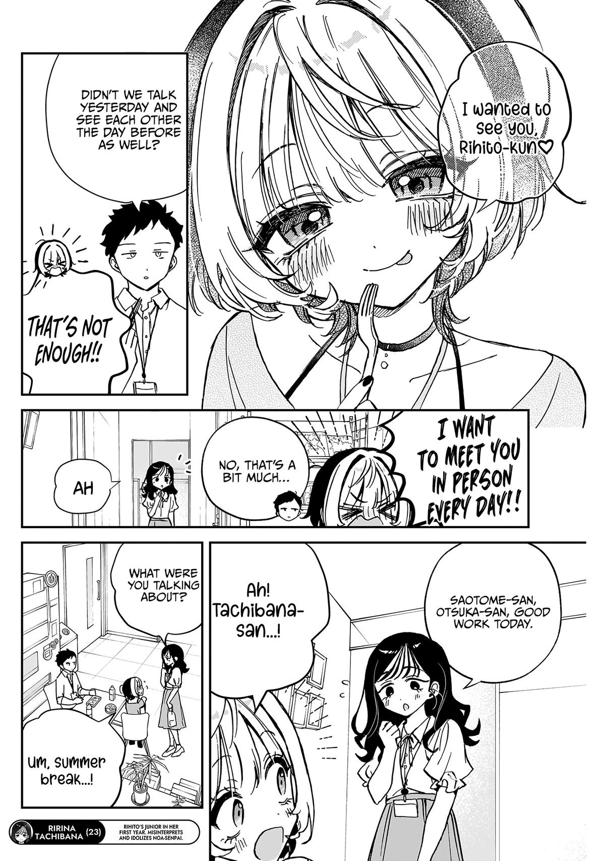 Noa-senpai wa Tomodachi. Chap 39 - Next Chap 40