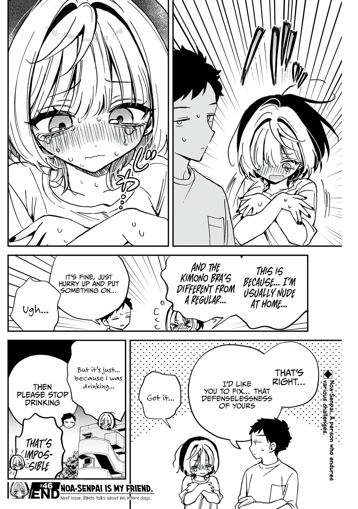 Noa-senpai wa Tomodachi. Chap 46 - Next Chap 47