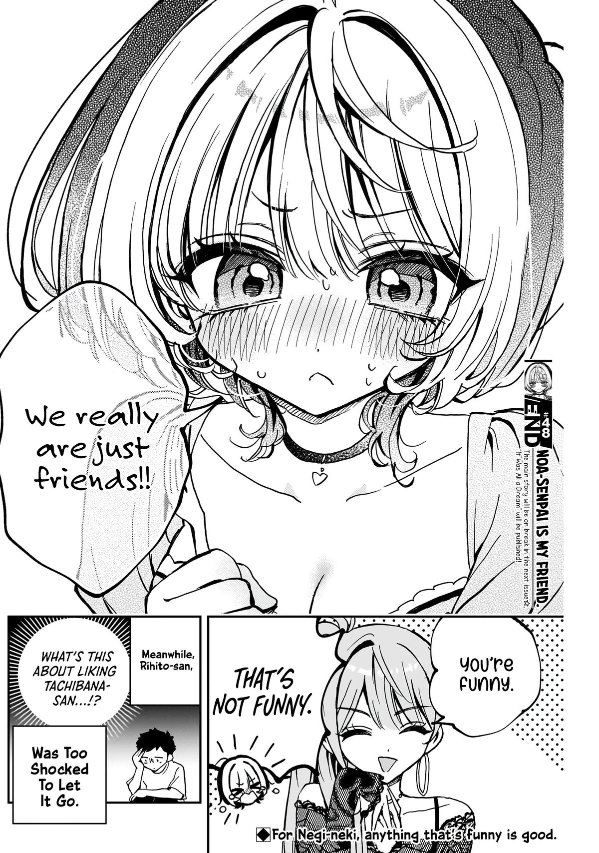 Noa-senpai wa Tomodachi. Chap 48 - Next Chap 49
