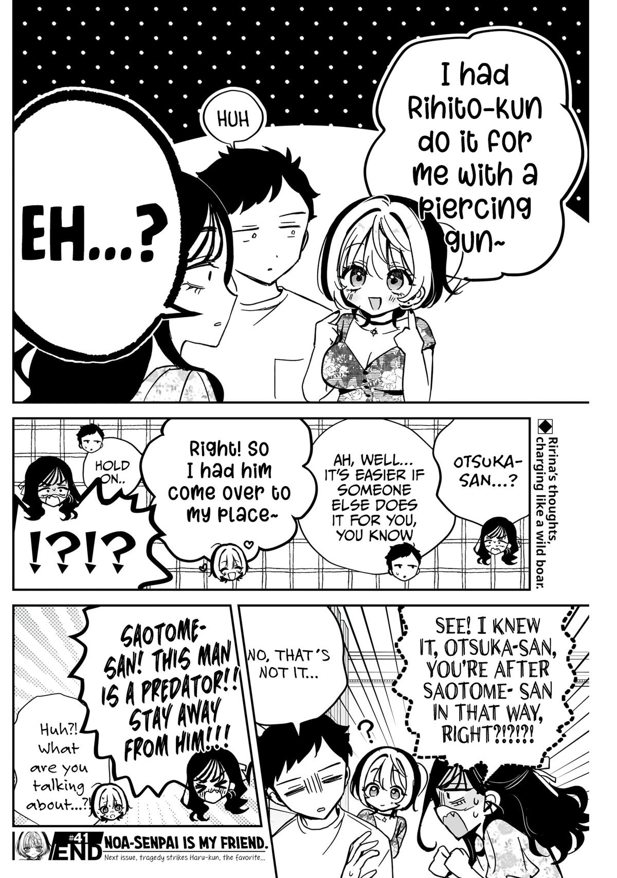 Noa-senpai wa Tomodachi. Chap 41 - Next Chap 42
