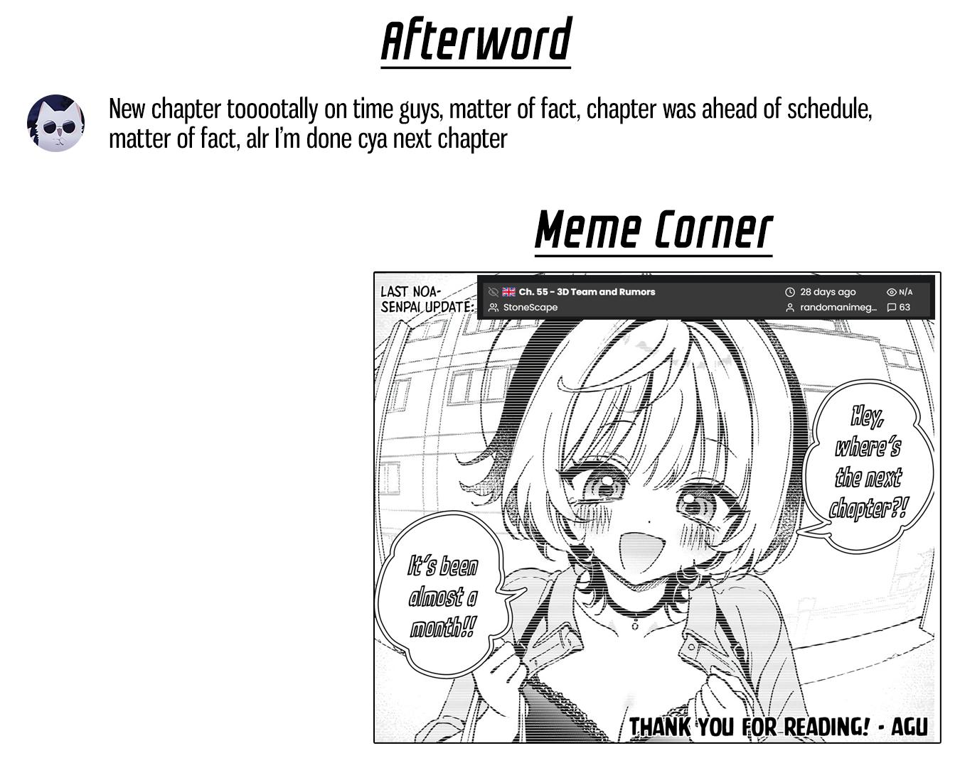 Noa-senpai wa Tomodachi. Chap 56 - Next Chap 57