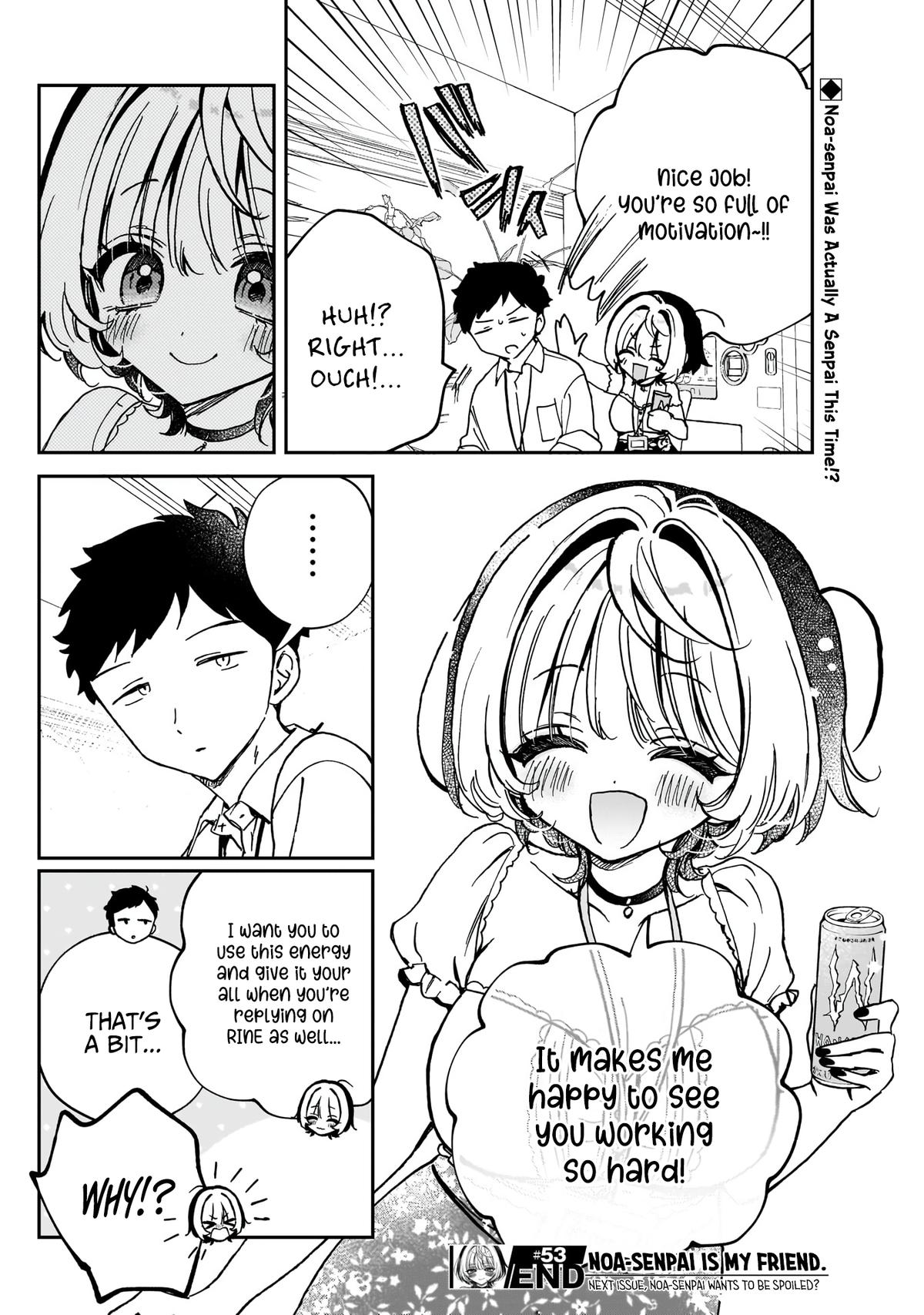 Noa-senpai wa Tomodachi. Chap 53 - Next Chap 54