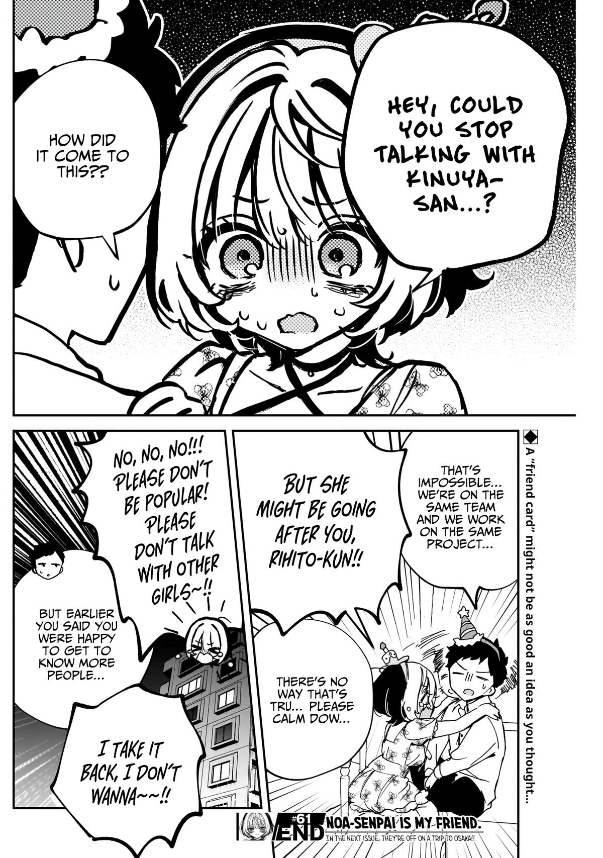 Noa-senpai wa Tomodachi. Chap 61 - Next Chap 62