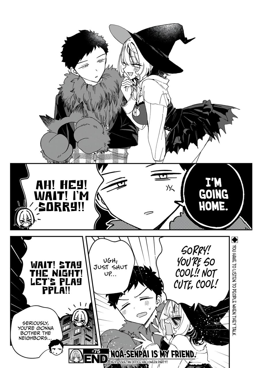 Noa-senpai wa Tomodachi. Chap 75 - Next Chap 76