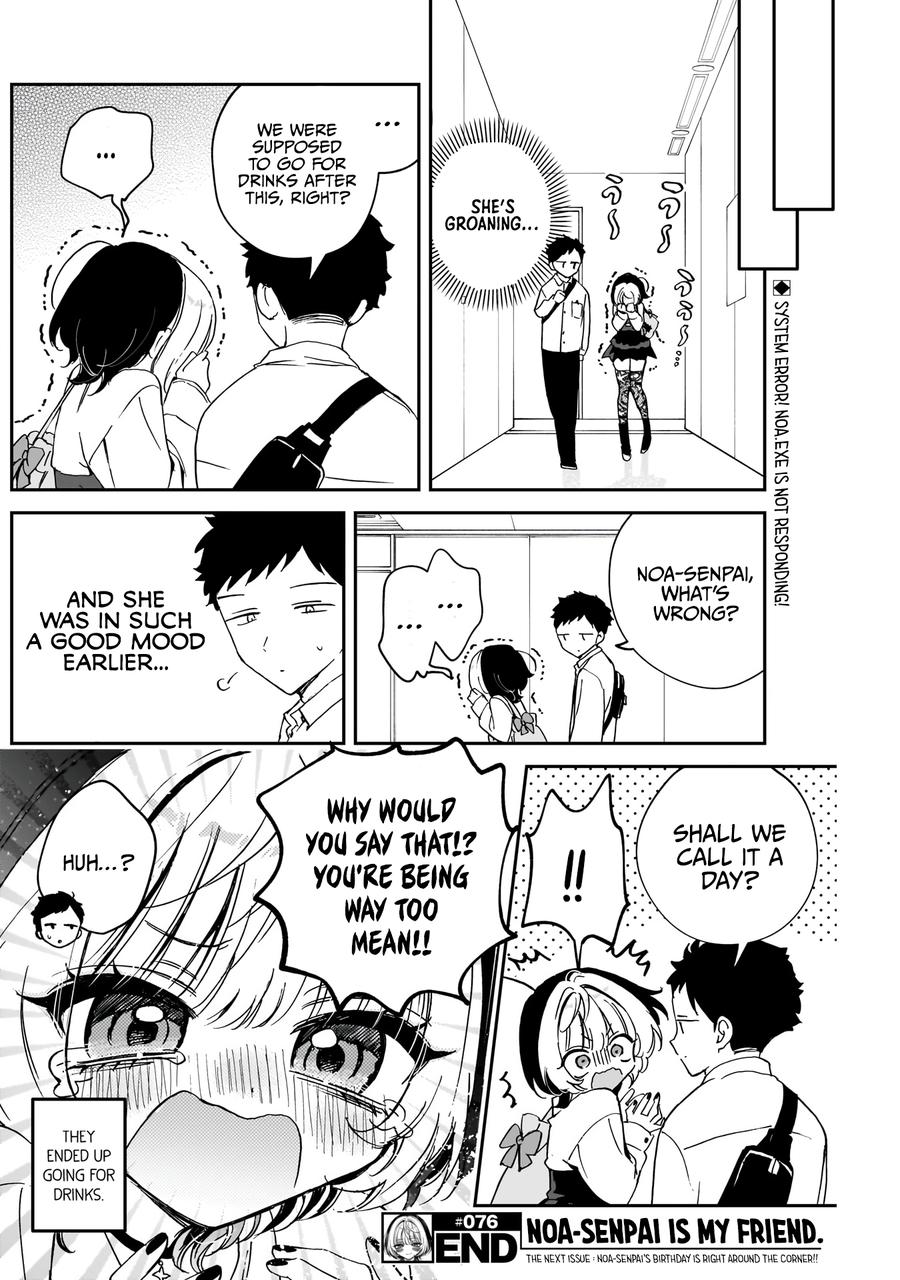 Noa-senpai wa Tomodachi. Chap 76 - Next Chap 77