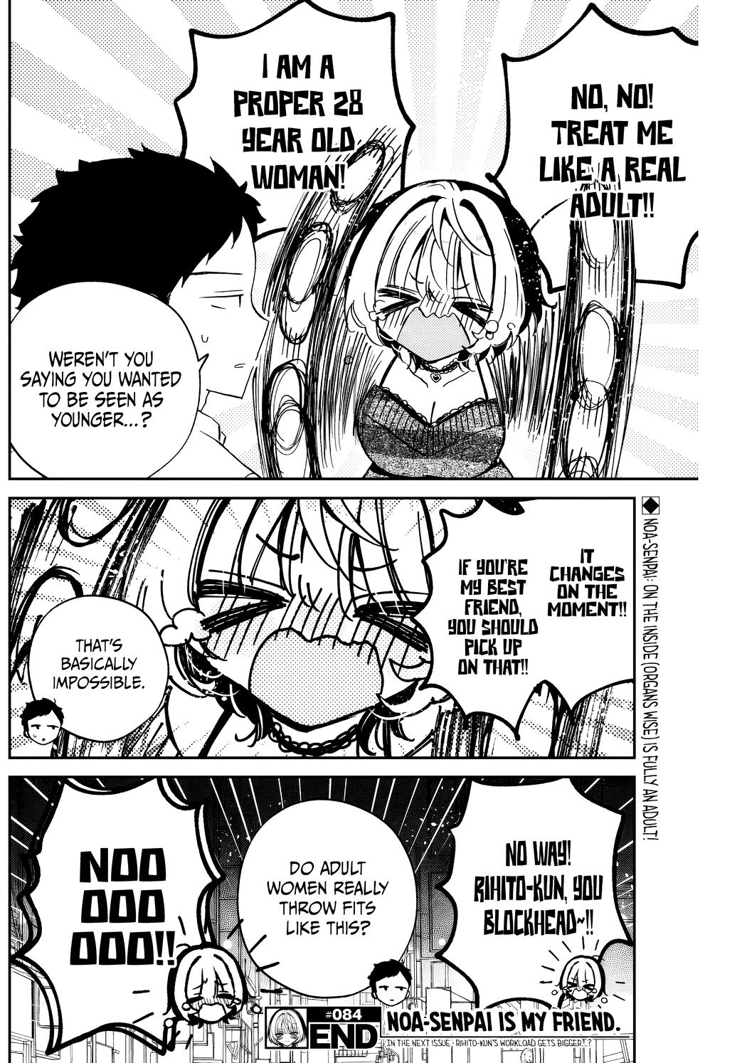 Noa-senpai wa Tomodachi. Chap 84 - Next Chap 85