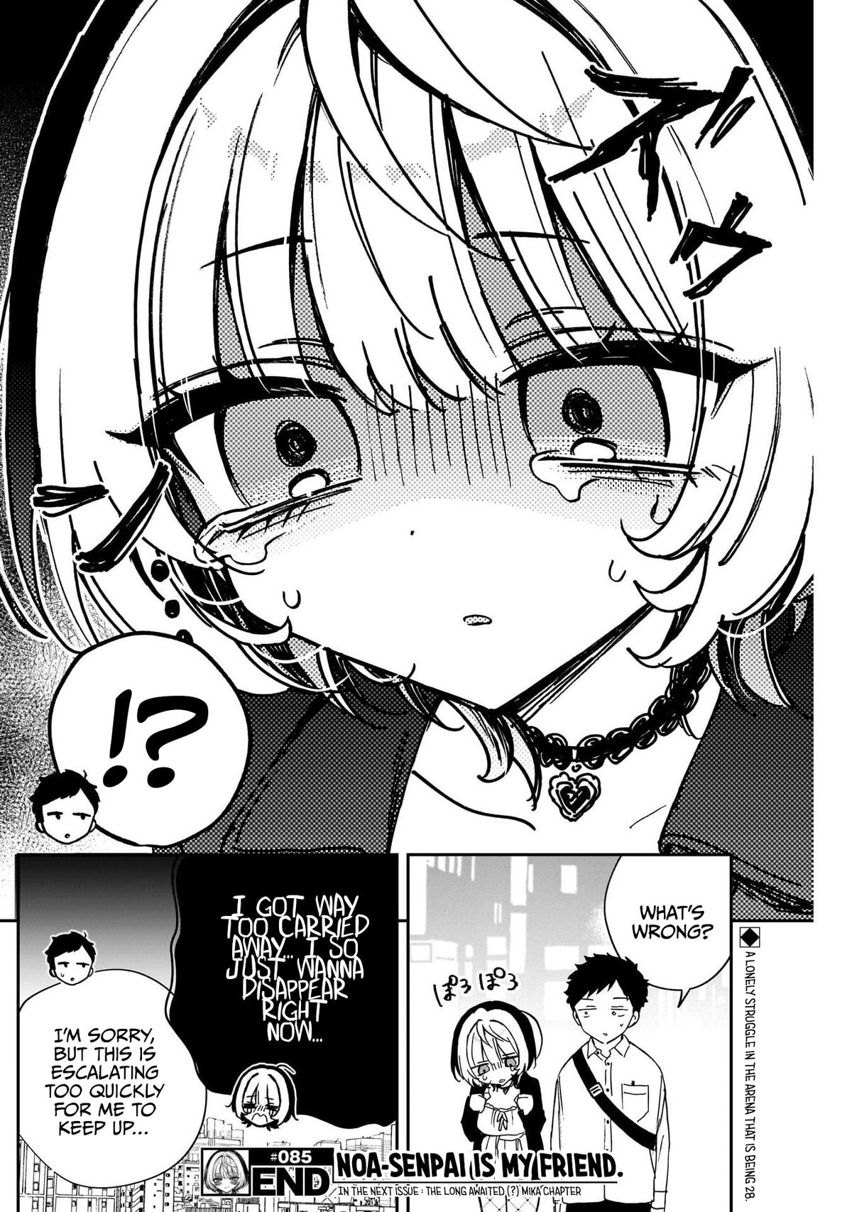 Noa-senpai wa Tomodachi. Chap 85 - Next Chap 86