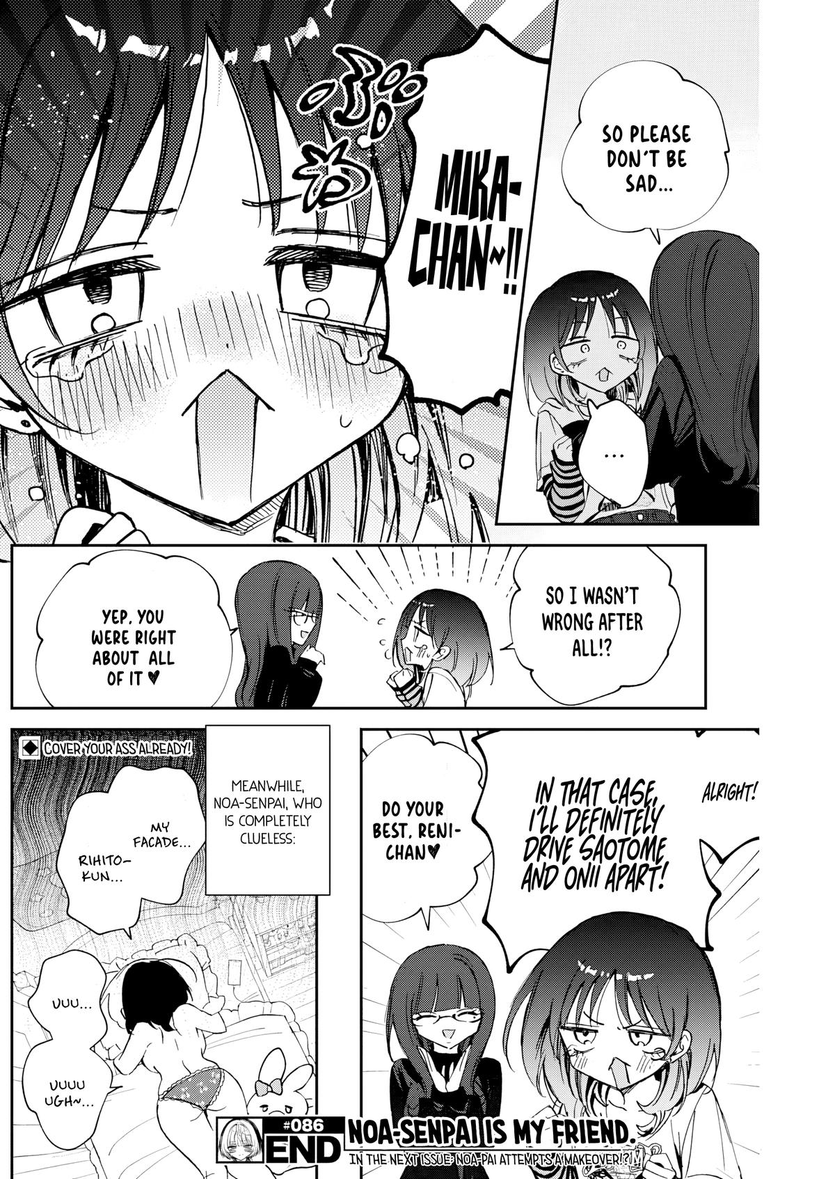 Noa-senpai wa Tomodachi. Chap 86 - Next Chap 87