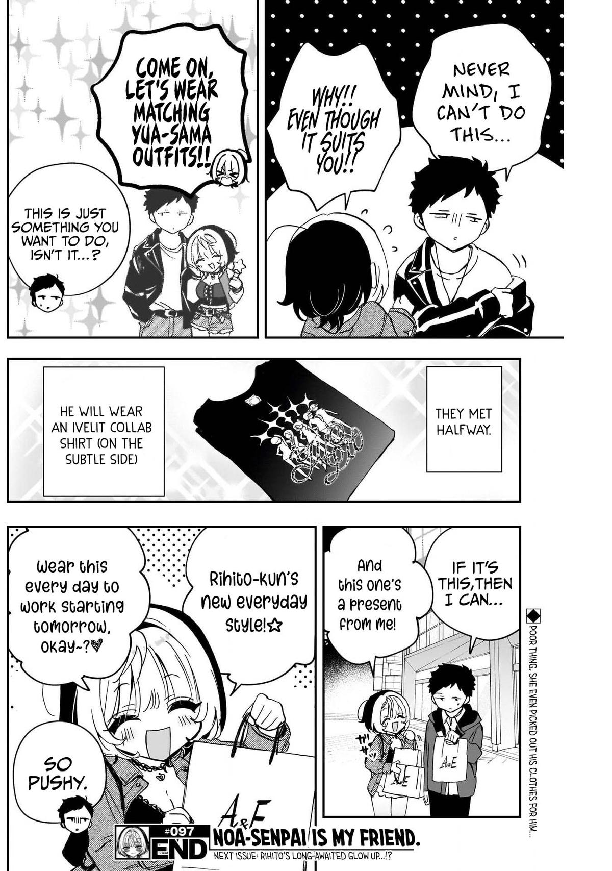 Noa-senpai wa Tomodachi. Chap 97 - Next Chap 98