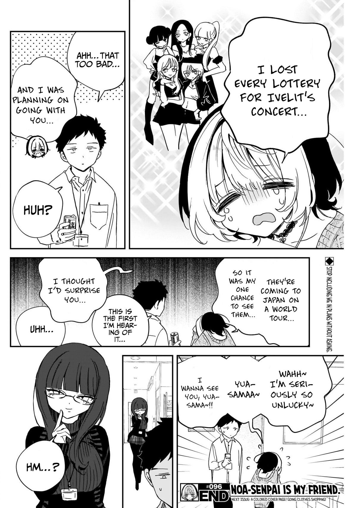 Noa-senpai wa Tomodachi. Chap 96 - Next Chap 97