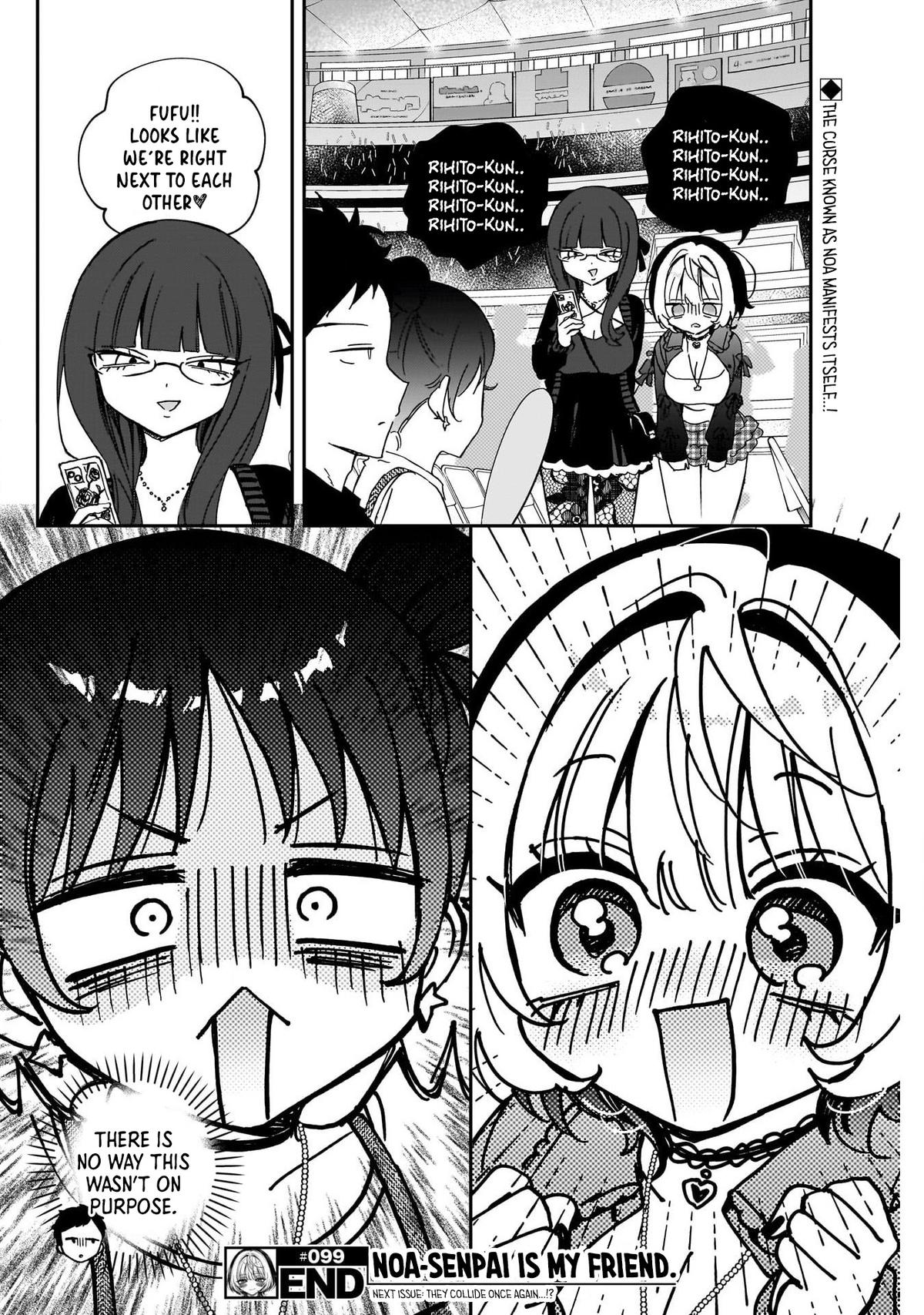 Noa-senpai wa Tomodachi. Chap 99 - Next Chap 100