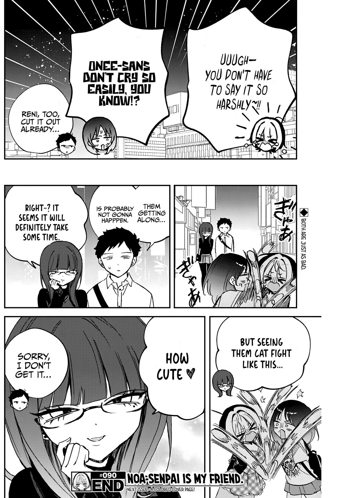 Noa-senpai wa Tomodachi. Chap 90 - Next Chap 91