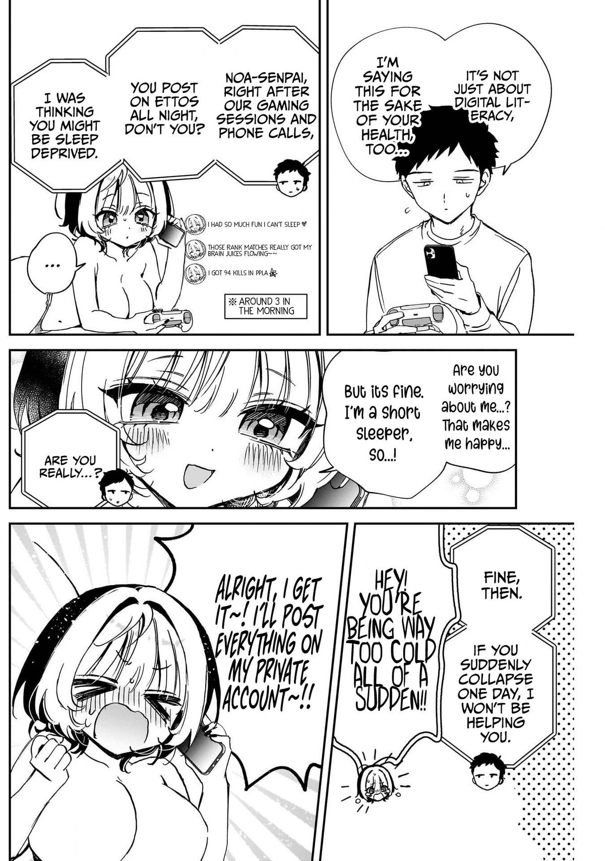 Noa-senpai wa Tomodachi. Chap 91 - Next Chap 92