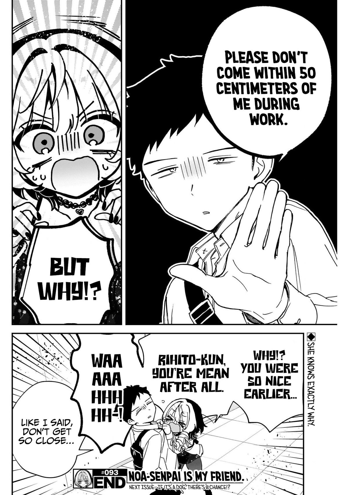 Noa-senpai wa Tomodachi. Chap 93 - Next Chap 94