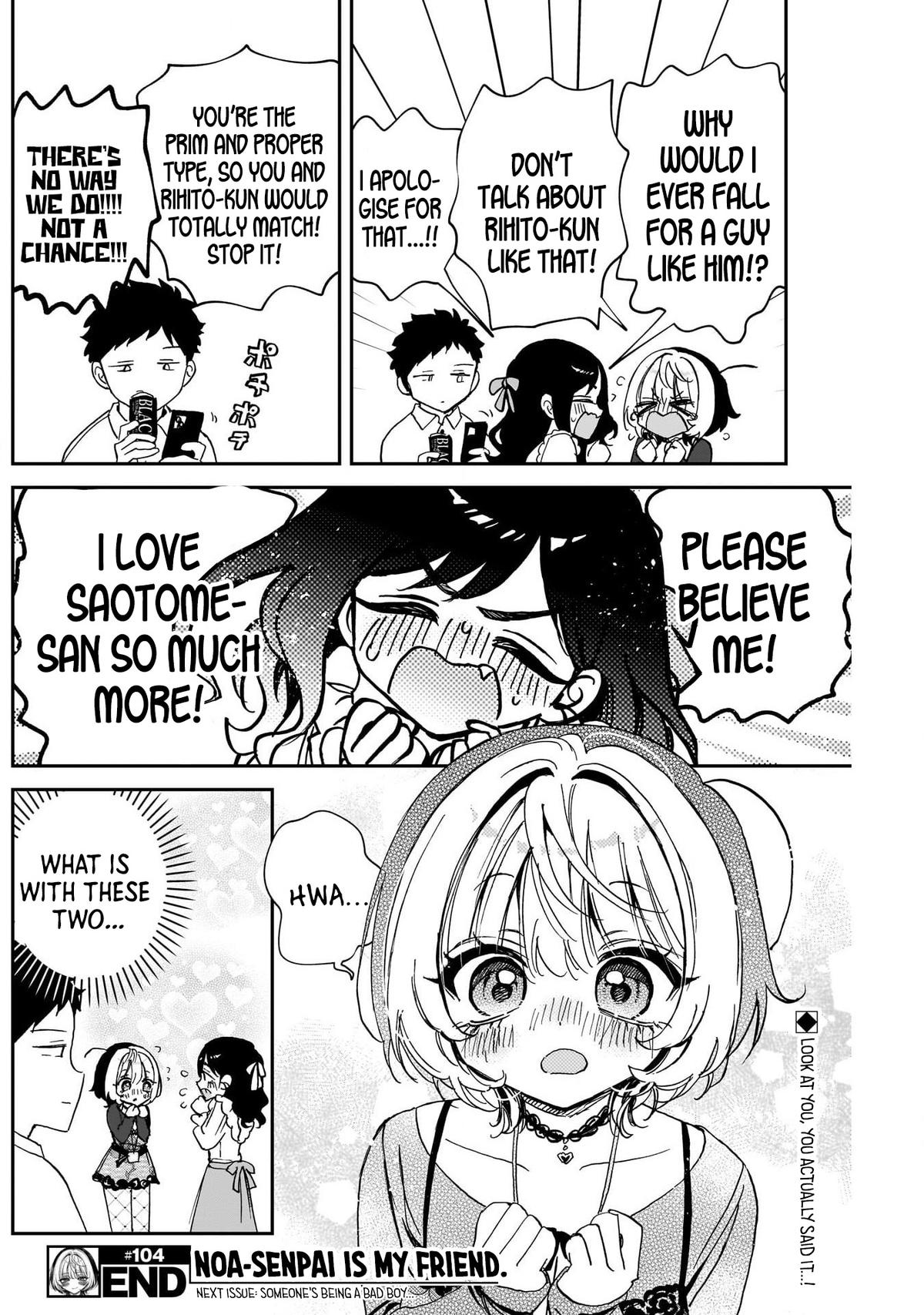 Noa-senpai wa Tomodachi. Chap 104 - Next Chap 105