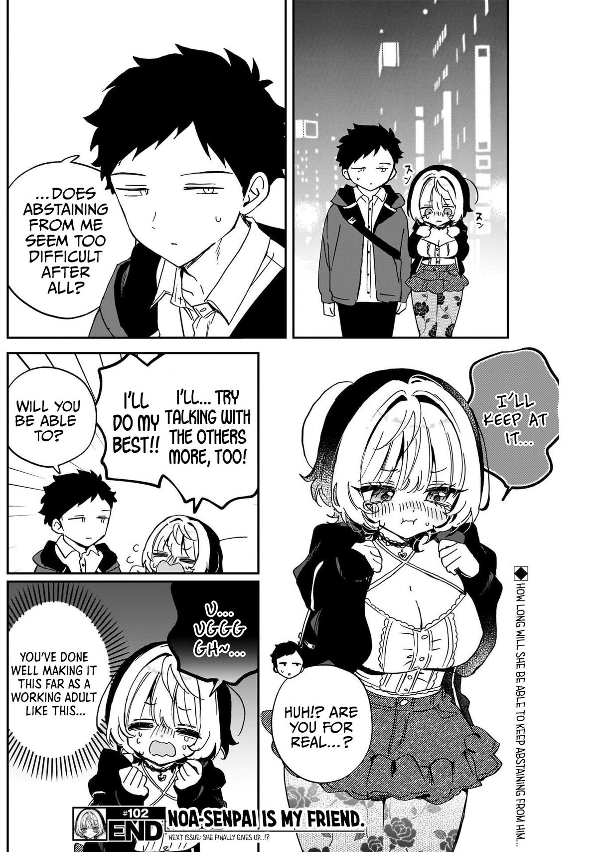 Noa-senpai wa Tomodachi. Chap 102 - Next Chap 103