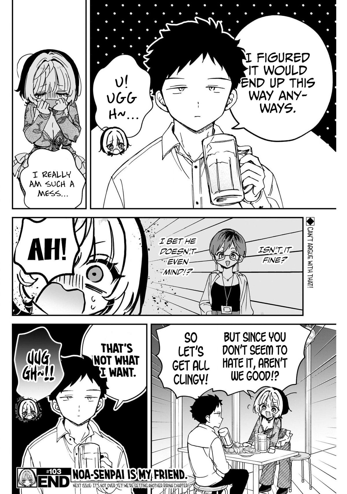 Noa-senpai wa Tomodachi. Chap 103 - Next Chap 104