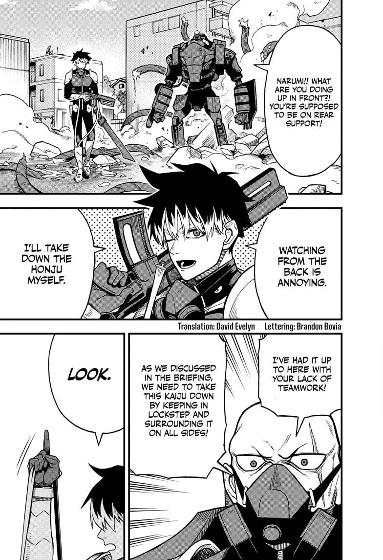 Kaiju No. 8: B-Side Chap 11 - Next Chap 12