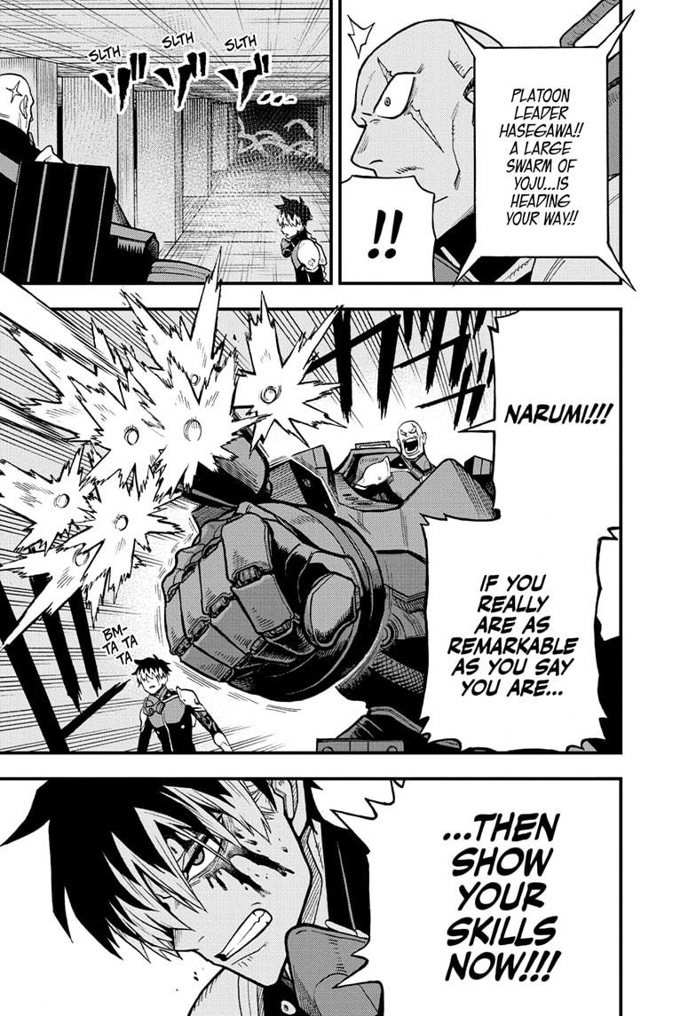 Kaiju No. 8: B-Side Chap 11 - Next Chap 12