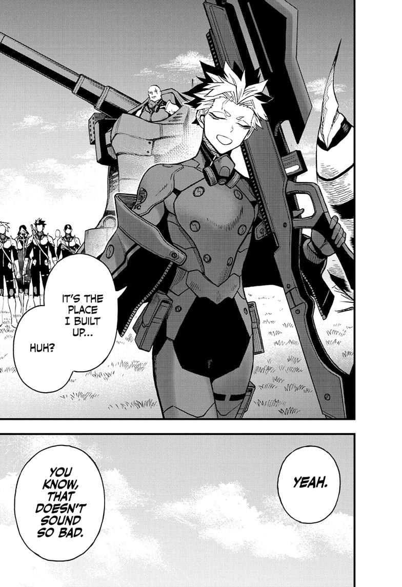 Kaiju No. 8: B-Side Chap 12 - Next Chap 13