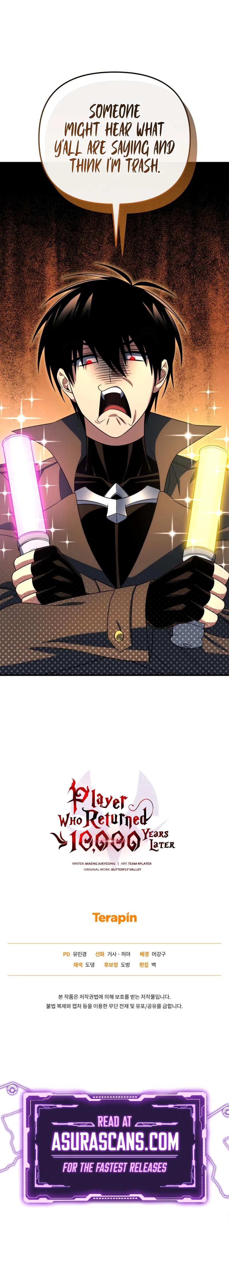 Player Who Returned 10,000 Years Later Chap 127 - Next Chap 128