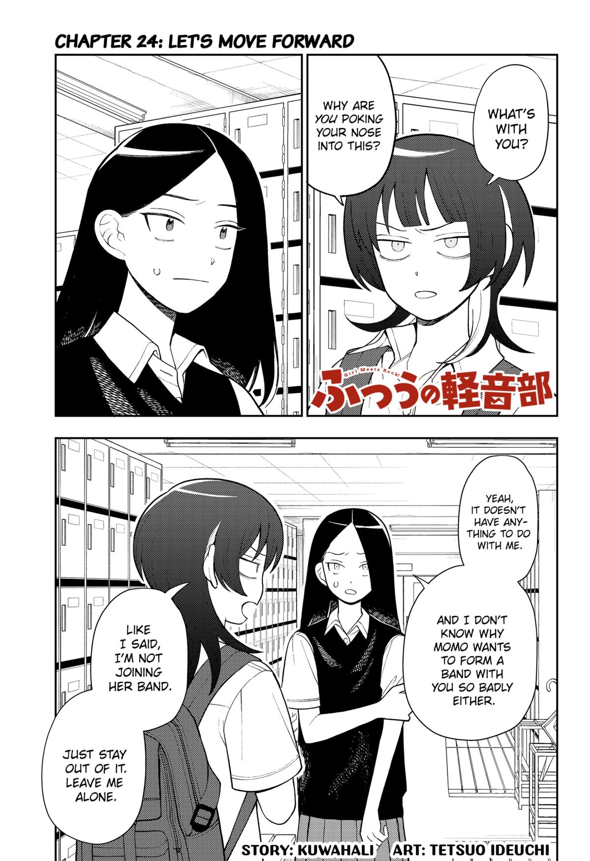 Girl meets Rock! Chap 24 - Next Chap 25